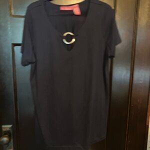 Navy two piece pantsuit